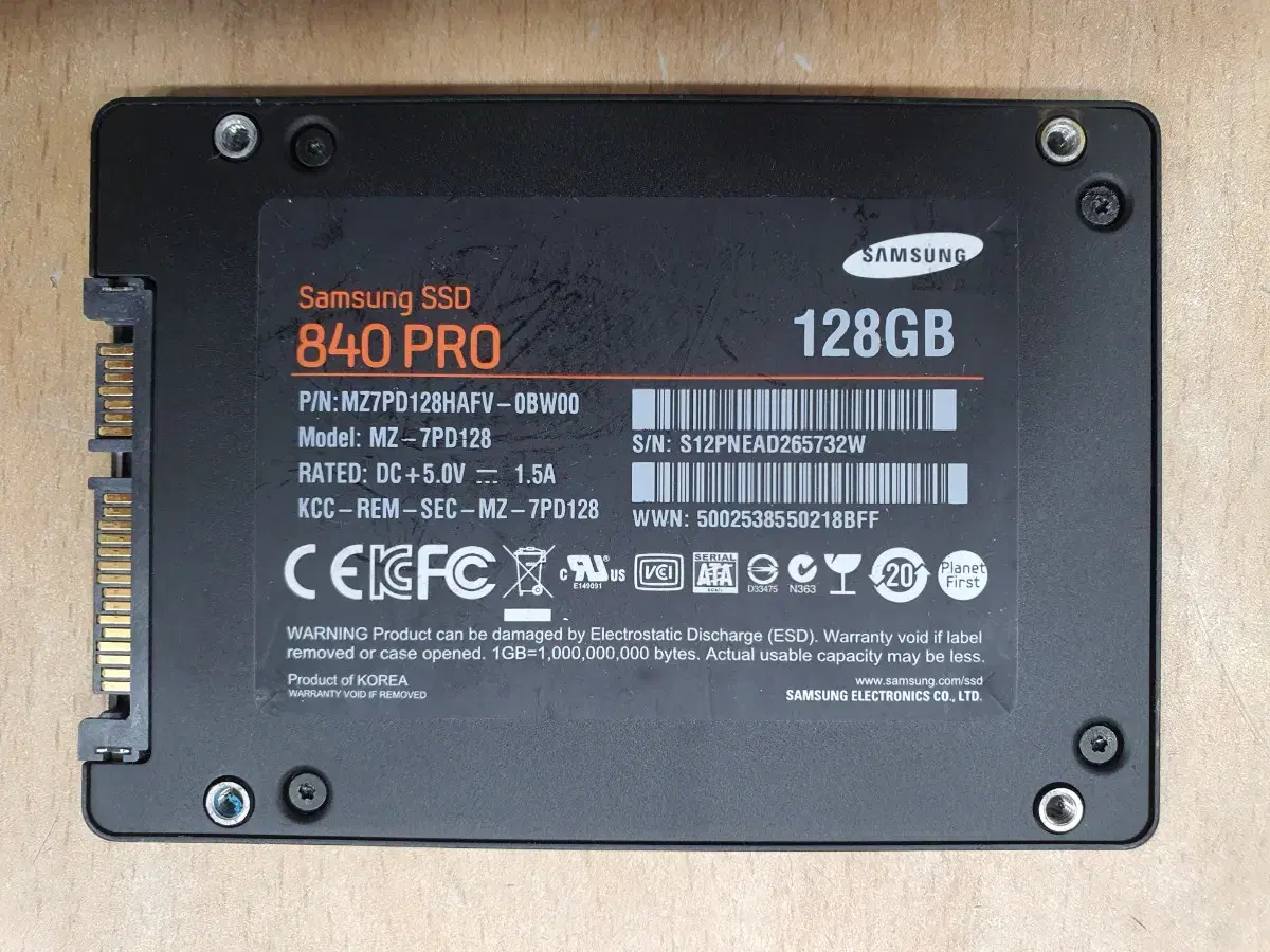 삼성 SSD 840 PRO 128GB